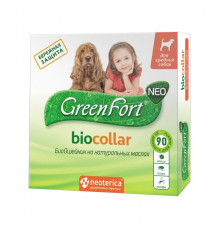 Биоошейник GreenFort NEO для средних собак, 65 см