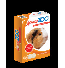 Доктор ZOO для морских свинок "Здоровье и красота", таблетки, № 60