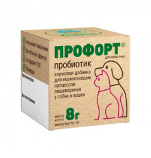 Профорт, пробиотик для кошек и собак, 8 г