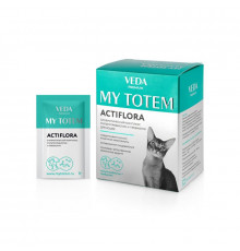 MY TOTEM ACTIFLORA Синбиотический комплекс для кошек, 30 саше по 1 г