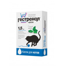 Гестренол для котов, капли, 1,5 мл