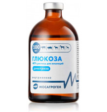 Глюкоза 40%, раствор для инъекций, 100 мл