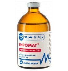 Энромаг 5%, раствор для инъекций, 100 мл