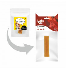 Лакомство для собак Lucky bits сыр из молока горного яка, размер М (10 см), 70 г