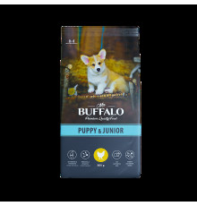Mr.Buffalo Сухой корм для щенков и юниоров, с курицей, 800 г