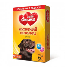 МультиЛакомки Активный питомец для собак, таблетки, № 100