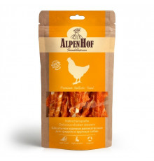 Лакомство AlpenHof Шашлычки куриные для средних и крупных собак, 80 г