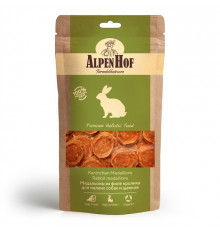 Лакомство AlpenHof Медальоны из кролика для мелких собак и щенков, 50 г