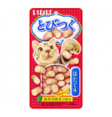Запеченное лакомство INABA Tobitsuko для кошек со вкусом морского гребешка, 25 г