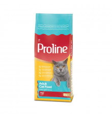 PROLINE сухой корм для кошек, с рыбой, 15 кг