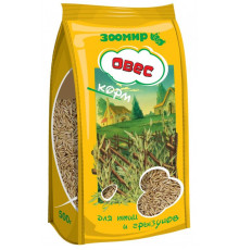 Овес, корм для птиц и грызунов, 500 г