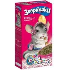Зверюшки корм д/шиншил+подарок 450гр.