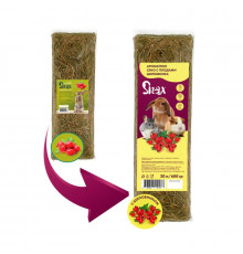 Сено Snax ароматное, плоды шиповника, 600 г (20 л)