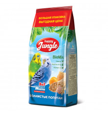 Корм Happy Jungle для волнистых попугаев, 900 г