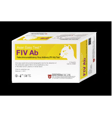 Экспресс-тест  Asan Easy Test FIV Ab на антитела к вирусу иммунодефицита кошек, 10 шт.