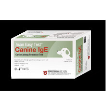 Экспресс-тест Asan Easy Test Canine IgE для определения иммуноглобулина E (IgE) у собак, 10 шт.
