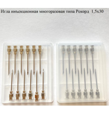 Игла ветеринарная Рекорд 1,5х30 мм