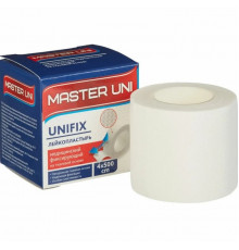 Лейкопластырь Master Uni №1, тканевая основа, катушка, 4х500 см