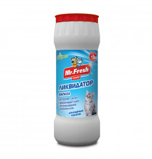 Ликвидатор запаха 2в1 Mr.Fresh Expert для кошачьих туалетов, порошок, 500 г