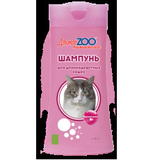 Шампунь Доктор ZOO для длинношерстных кошек, с витамином B5, 250 мл