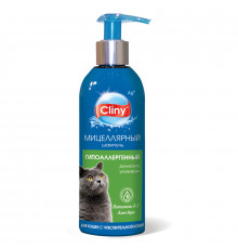 Шампунь Cliny для кошек, гипоаллергенный, 200 мл