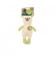M-PETS Игрушка текстильная мягкая для собак ECO Мишка Гага, 29 см