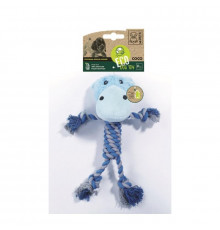 M-PETS Игрушка мягкая для собак Бегемотик Коко ECO COCO, 33 см