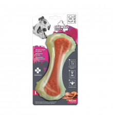 M-PETS Игрушка для собак CHEWBO Кость, с ароматом бекона, нейлон, размер L, 20,2 см