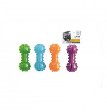 M-PETS Игрушка для собак JUPITER диспенсер-кость для лакомств, размер 15х6.5 см, цвет в ассортименте