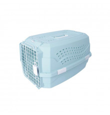 M-PETS Контейнер-переноска CORSA для животных до 11 кг, 57x38x33 см, цвет голубой