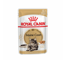 Для взрослых кошек породы Мэйн Кун, кусочки в соусе, Maine Coon Adult