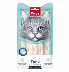 Лакомство для кошек «нежное пюре» из тунца и трески