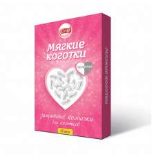 Колпачки на когти для кошек "Мягкие коготки", прозрачные