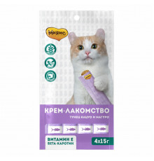 Крем-лакомство с тунцом кацуо и магуро для кошек