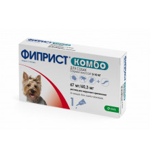 Фиприст Комбо для собак 2-10 кг, 0.67 мл