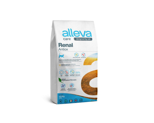 Корм для кошек Аллева Кэр Ренал Антиокс, 1,5 кг