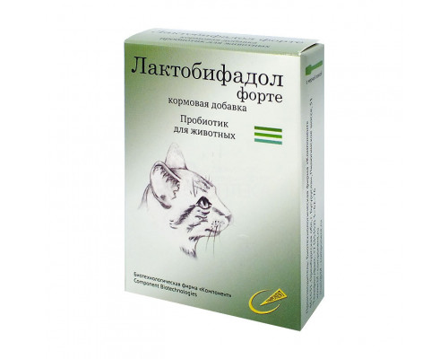 Лактобифадол Форте для кошек, порошок для орального применения, 50 г