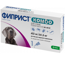 Фиприст Комбо для собак более 40 кг, капли на холку, 4,02 мл, № 1