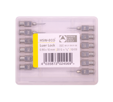 Игла многоразовая ECO Henke, 0,9х10 мм (20Gх3/8"), Luer-Lock, 12 шт.