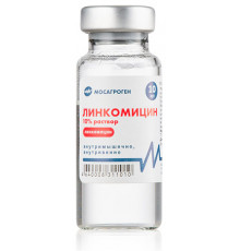 Линкомицин 10%, раствор для инъекций, 10 мл