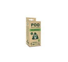 M-PETS Пакеты гигиенические для выгула собак Poo Waste Bags ECO биоразлагаемые, без запаха, 60 шт.