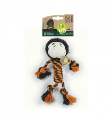 M-PETS Игрушка мягкая для собак Обезьянка Шелли ECO SHELLY, 33 см