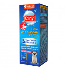 Паста для вывода шерсти Cliny для кошек, со вкусом лосося, 30 мл