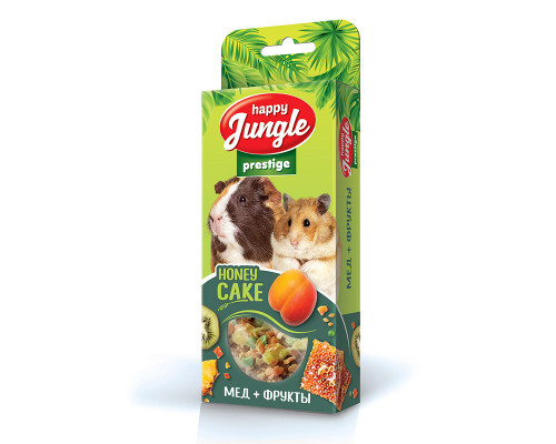 Корзинки Престиж Happy Jungle для грызунов мед+фрукты, 3 шт.