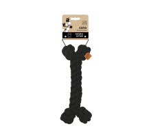 M-PETS Игрушка для собак СОТО косточка, 30 см, цвет черный