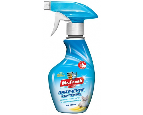 Приучение к когтеточке Mr.Fresh Expert для кошек, спрей, 200 мл