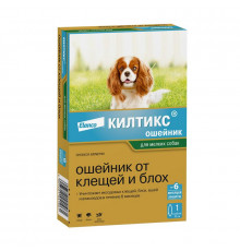 Килтикс® ошейник от клещей и блох для собак мелких пород, 35 см