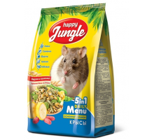 Корм Happy Jungle для декоративных крыс, 400 г