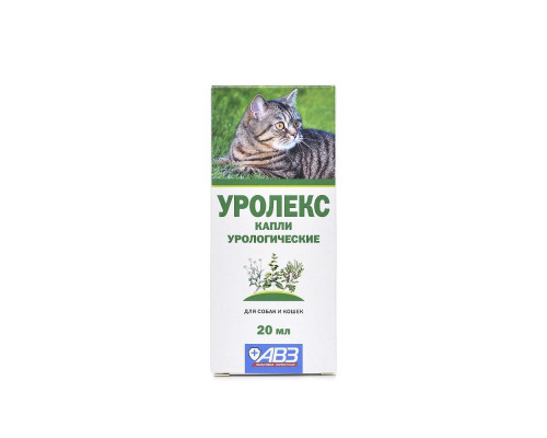 Уролекс для собак и кошек, капли, 20 мл