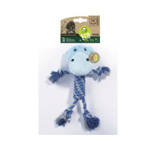 M-PETS Игрушка мягкая для собак Бегемотик Коко ECO COCO, 33 см